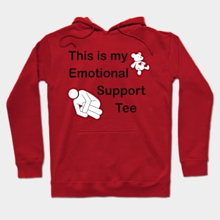 Emotional Support Tee Hoodie